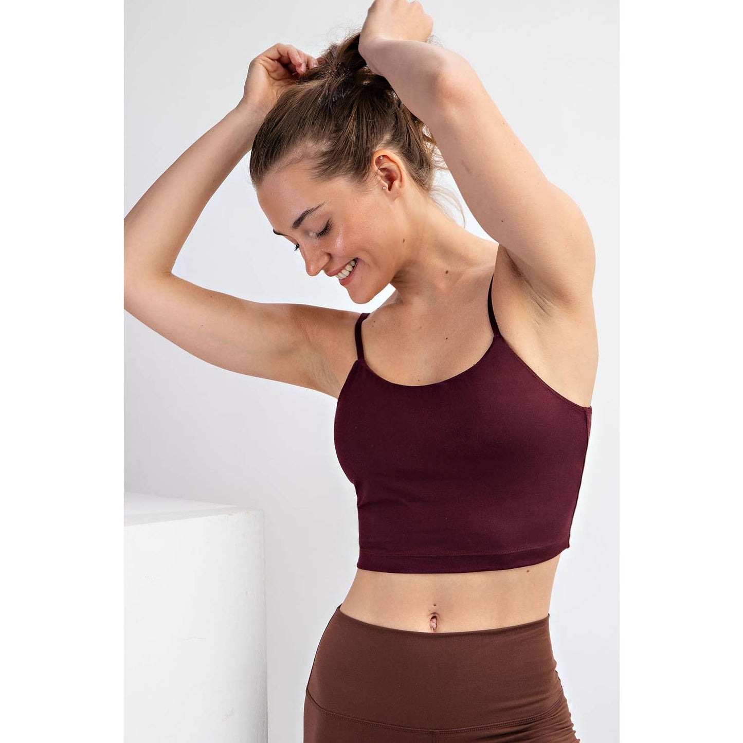 BUTTER BASIC CROPPED CAMISOLE