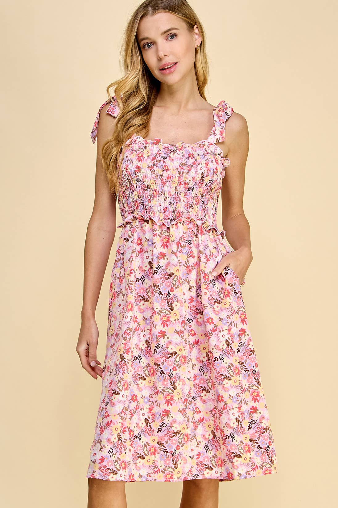 Bloom Girl MIDI DRESS