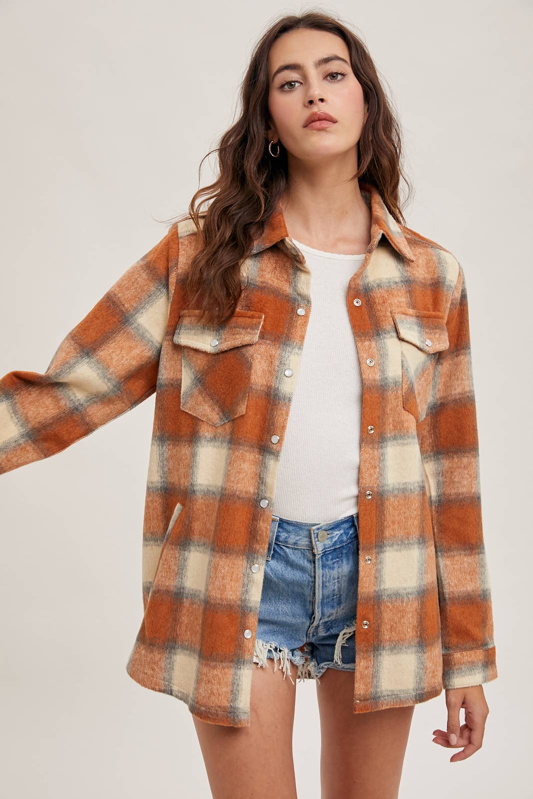 FLANNEL SHACKET W/ POCKETS