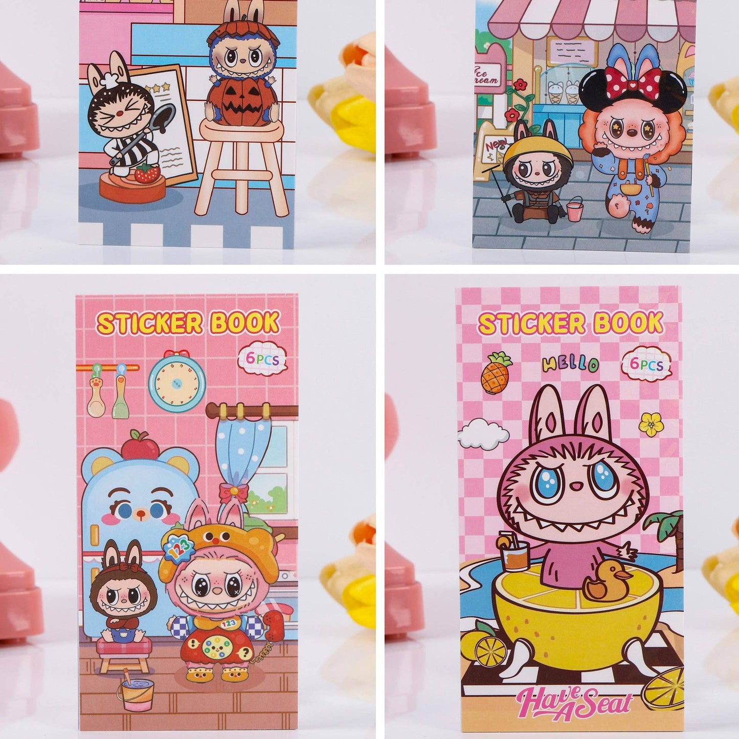 Cute Cartoon Character Decals DIY Stickers
