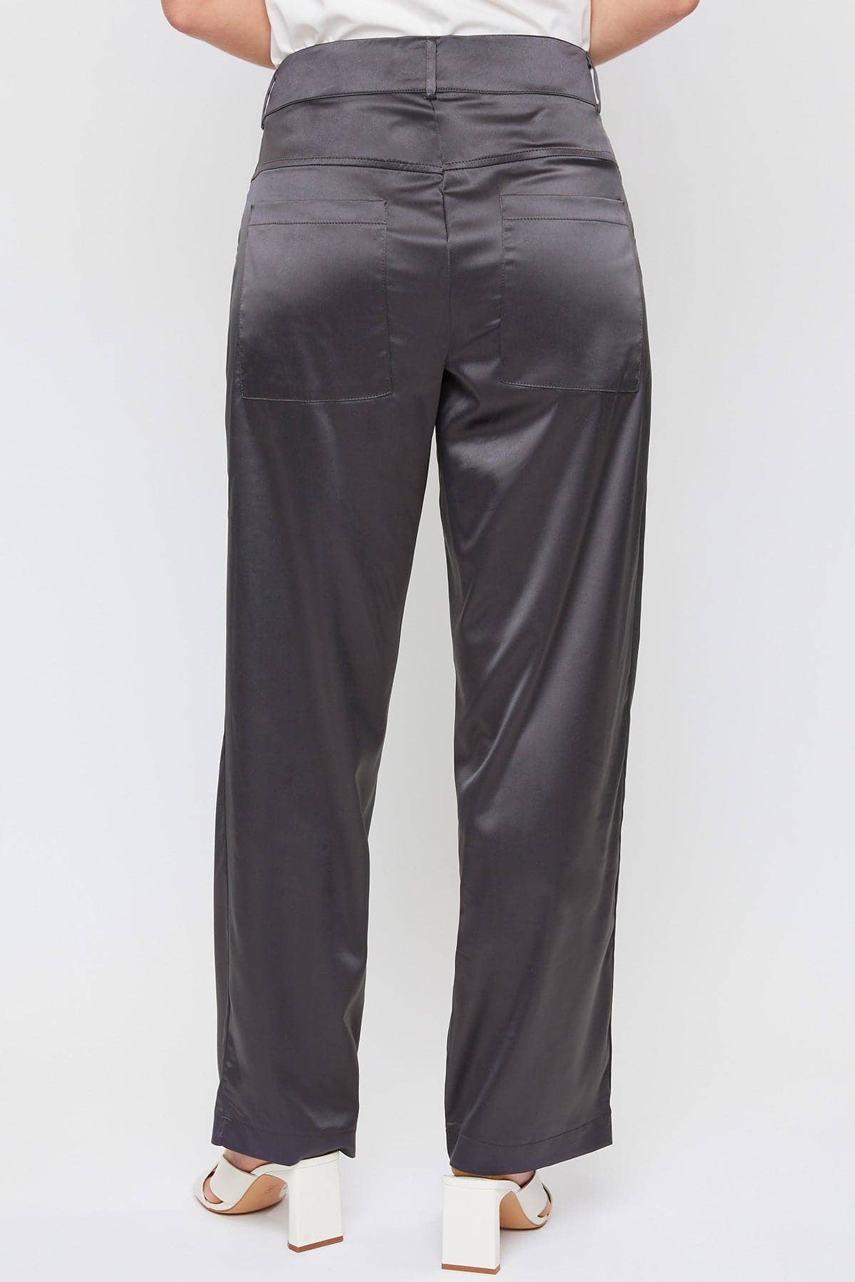 Satin Comfort Stretch Office Pants