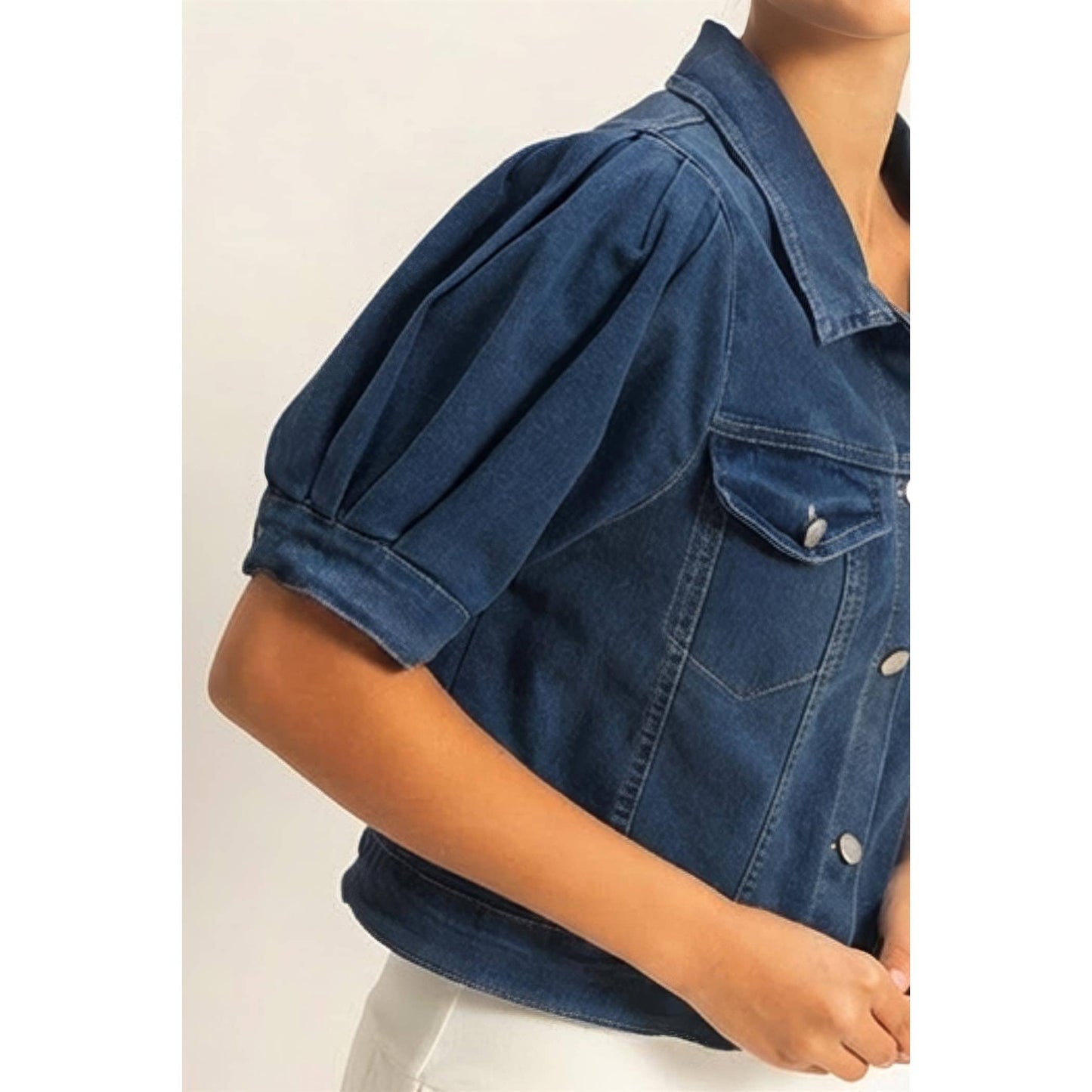 Lovely Washed Denim Jacket