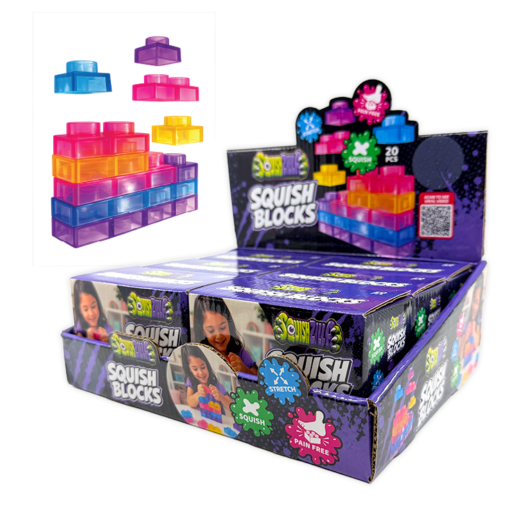 Fun Doh Squish Blocks Building Fidget Sensory