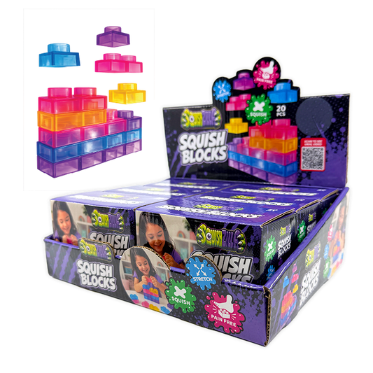 Fun Doh Squish Blocks Building Fidget Sensory