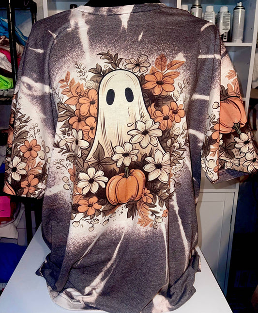 Autumn Fall ghost tshirt
