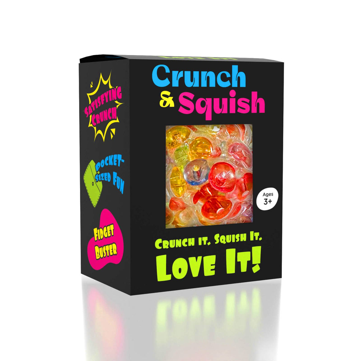 Crunch & Squish Crunchy Squishy Stress Ball Fidget Toy