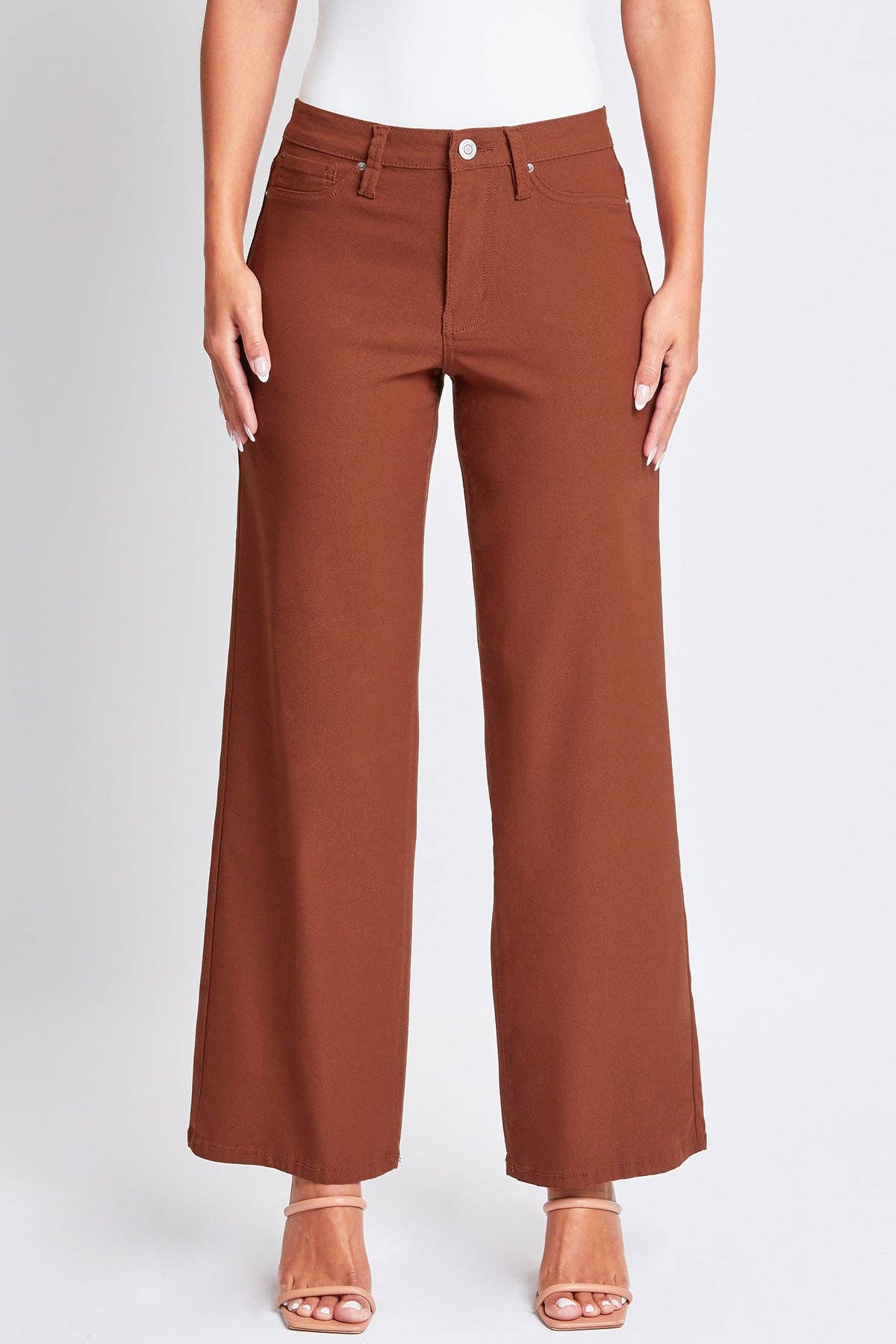 Hyperstretch High Rise Wide Leg