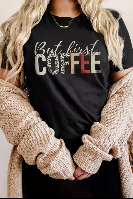 But First Coffee Graphic Tee