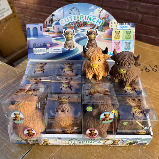 Crunchy Highland Cow Squishy