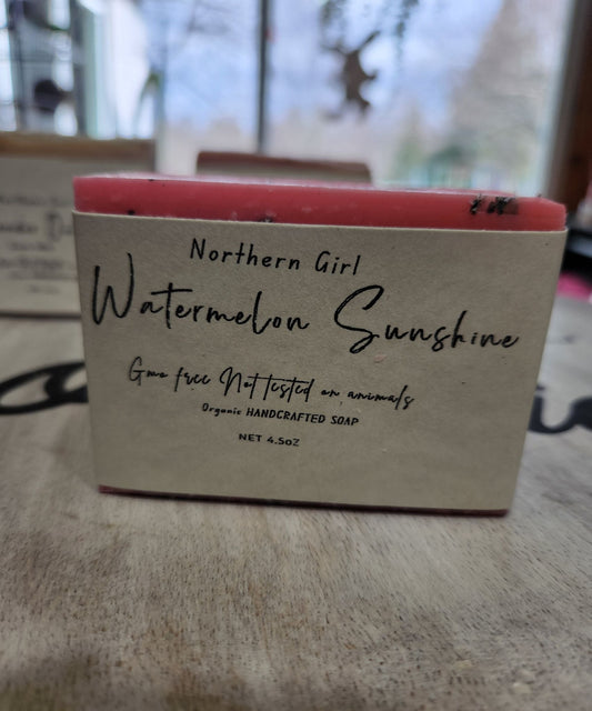 Watermelon sunshine bar soap - 1