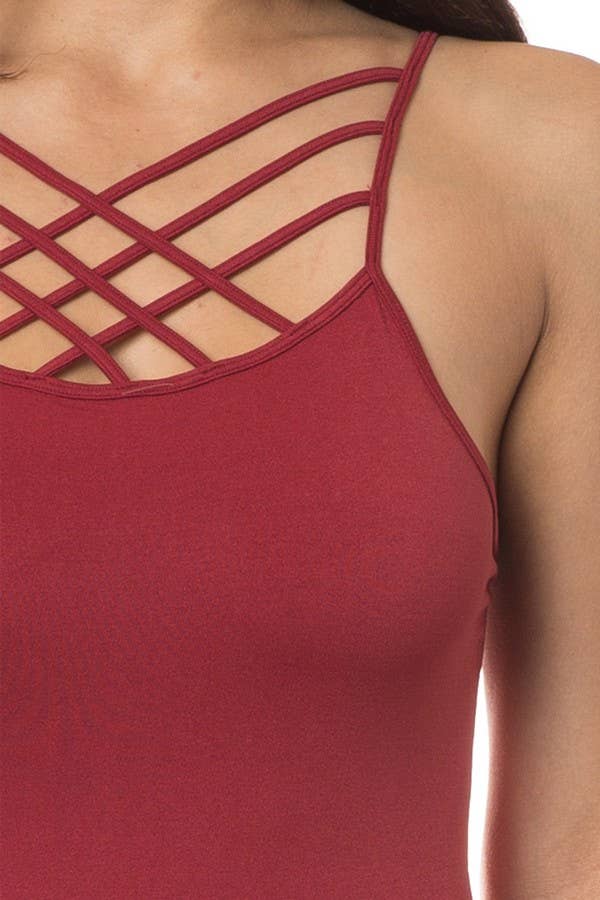 Yelete Womens Seamless Triple Criss-Cross