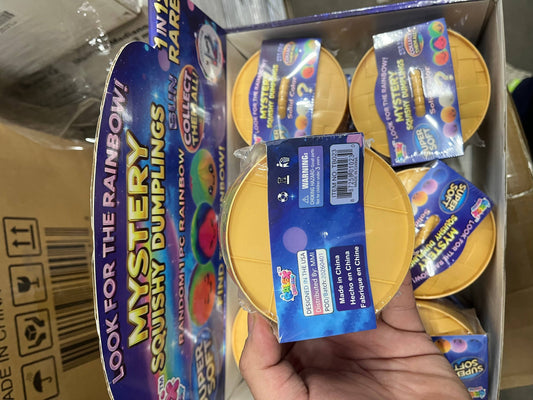 Mystery WRAPPED Squishy Dumpling Rainbow Edition