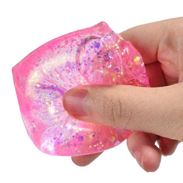 Glitter Sugar Cube Squishy