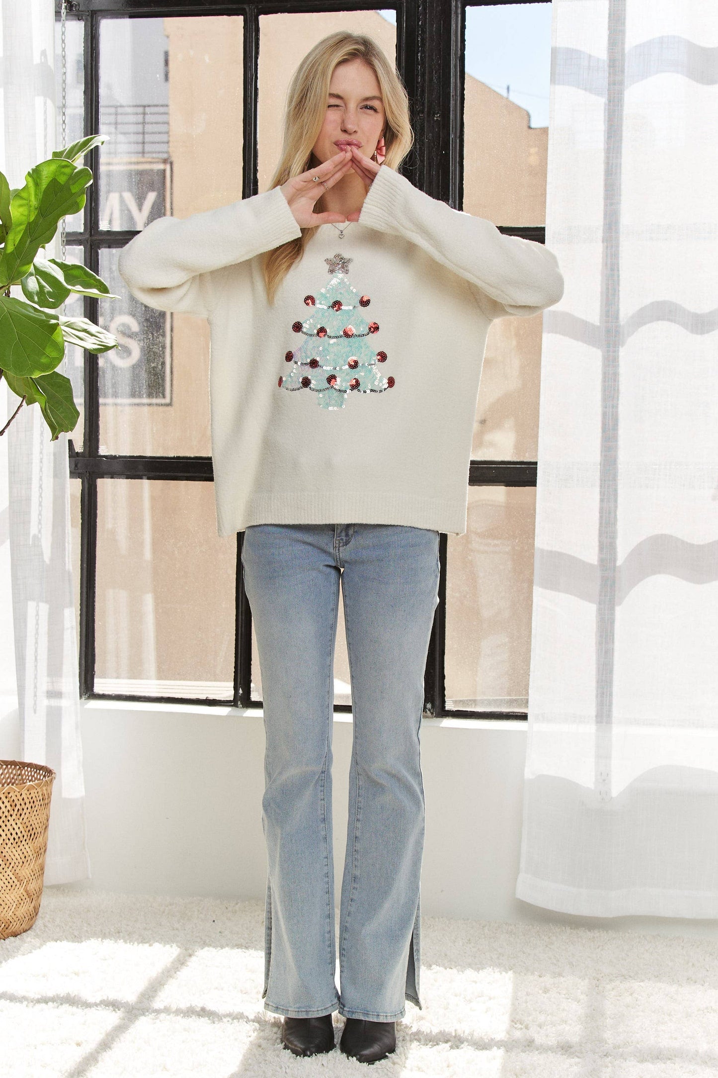 CHRISTMAS TREE SWEATER