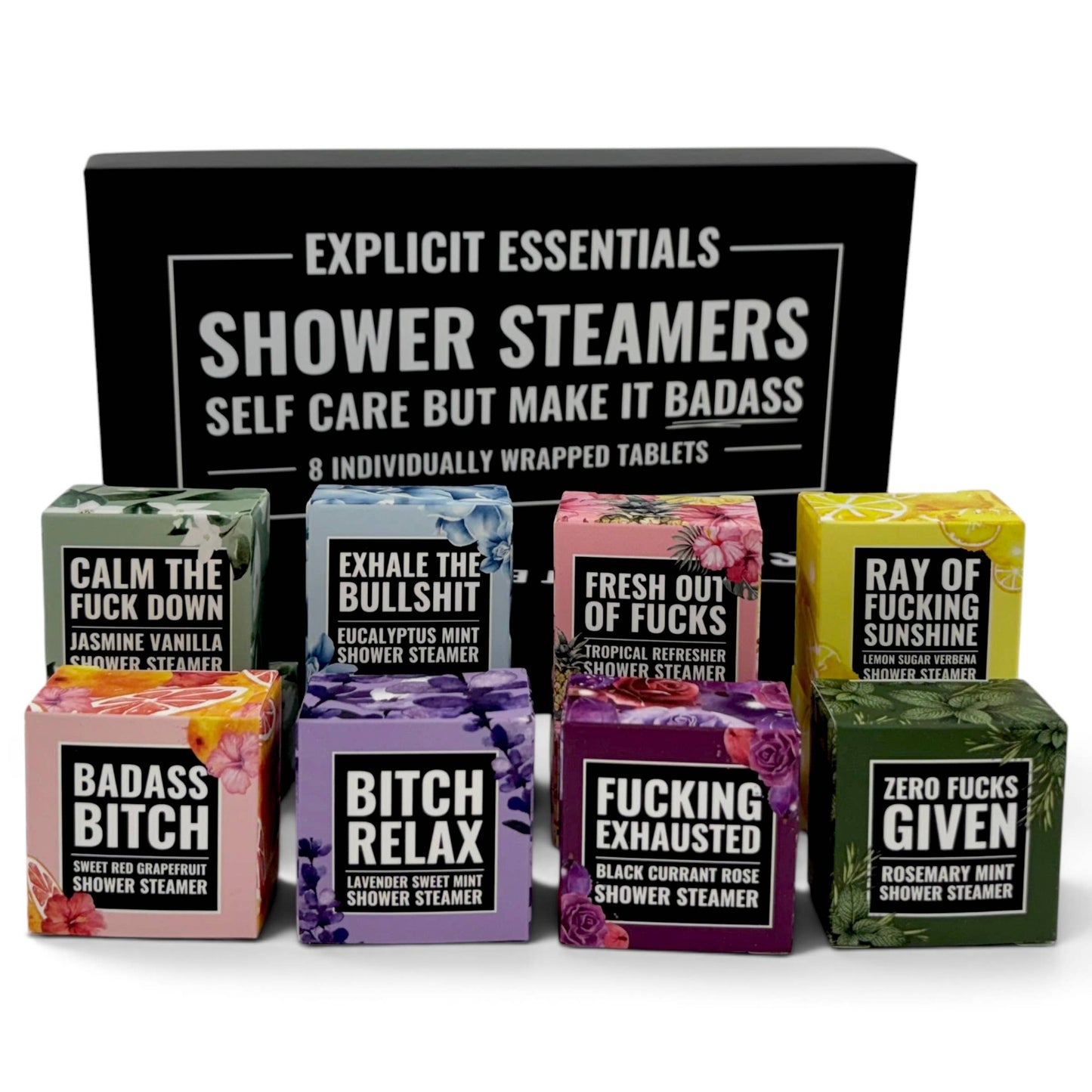 Shower Steamer EXPLICIT Sample Gift Box Set