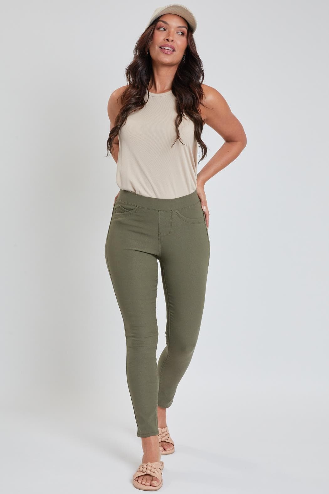 Petite Hyperstretch Mid Rise Jegging-