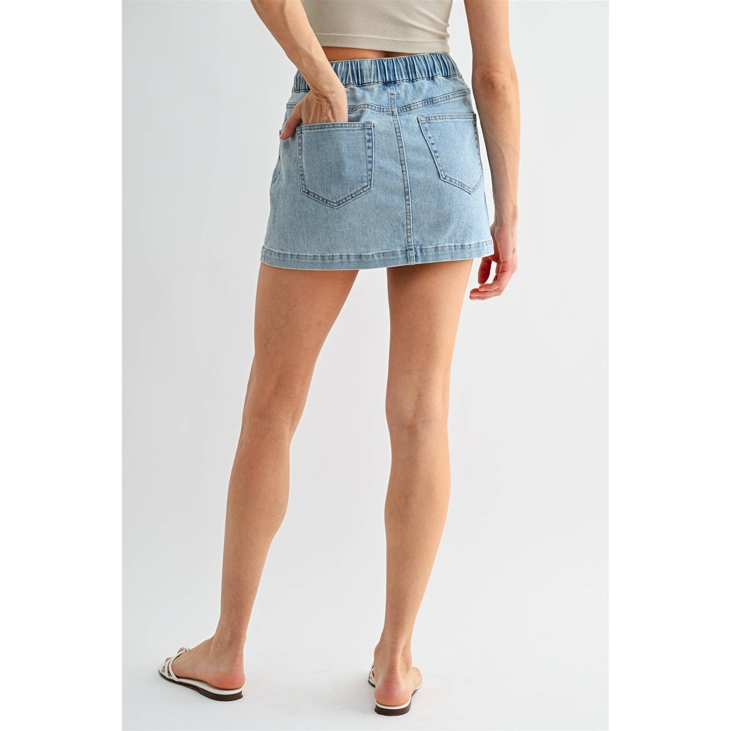 Mica HIGH-RISE MINI SKIRT
