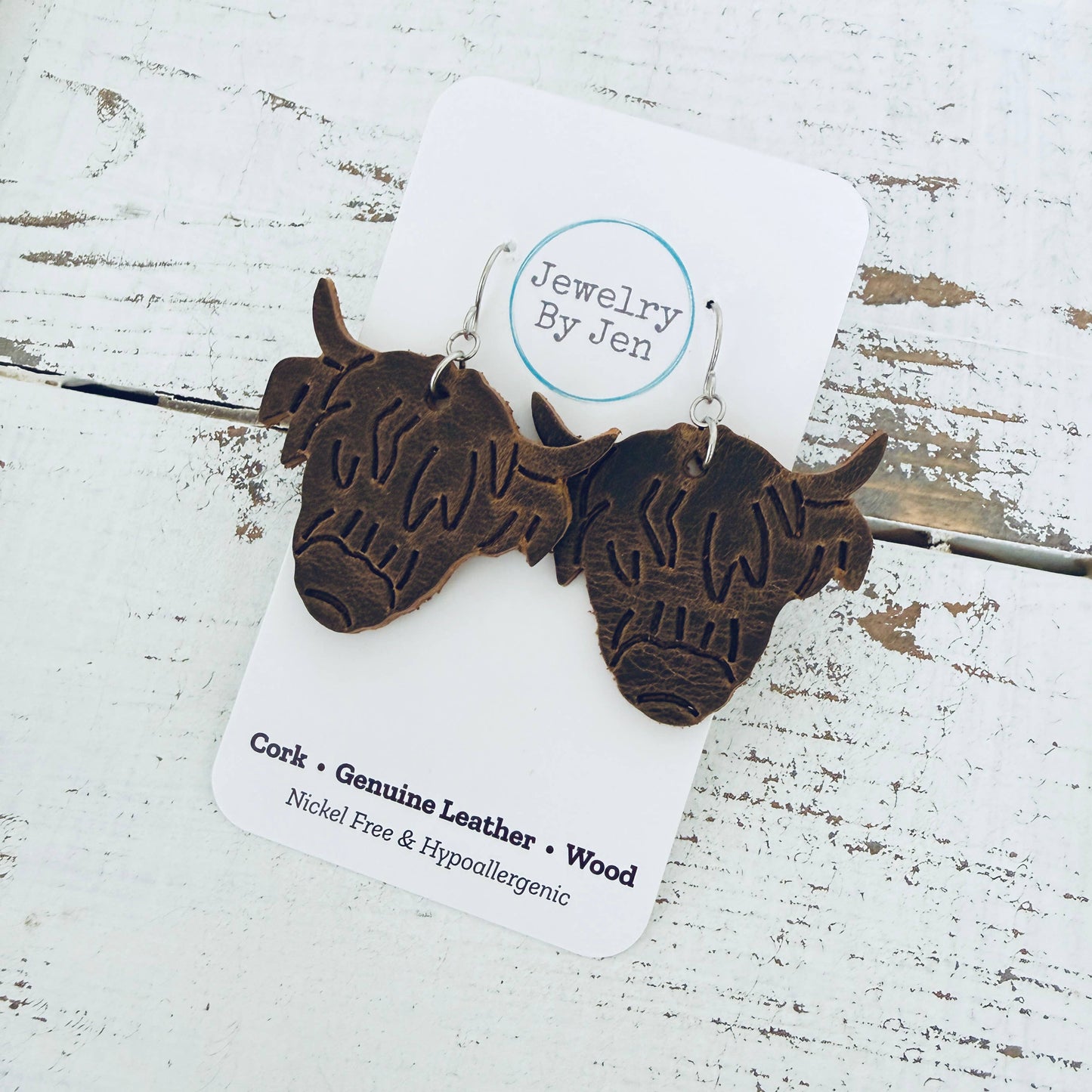 Highland Cow Earrings