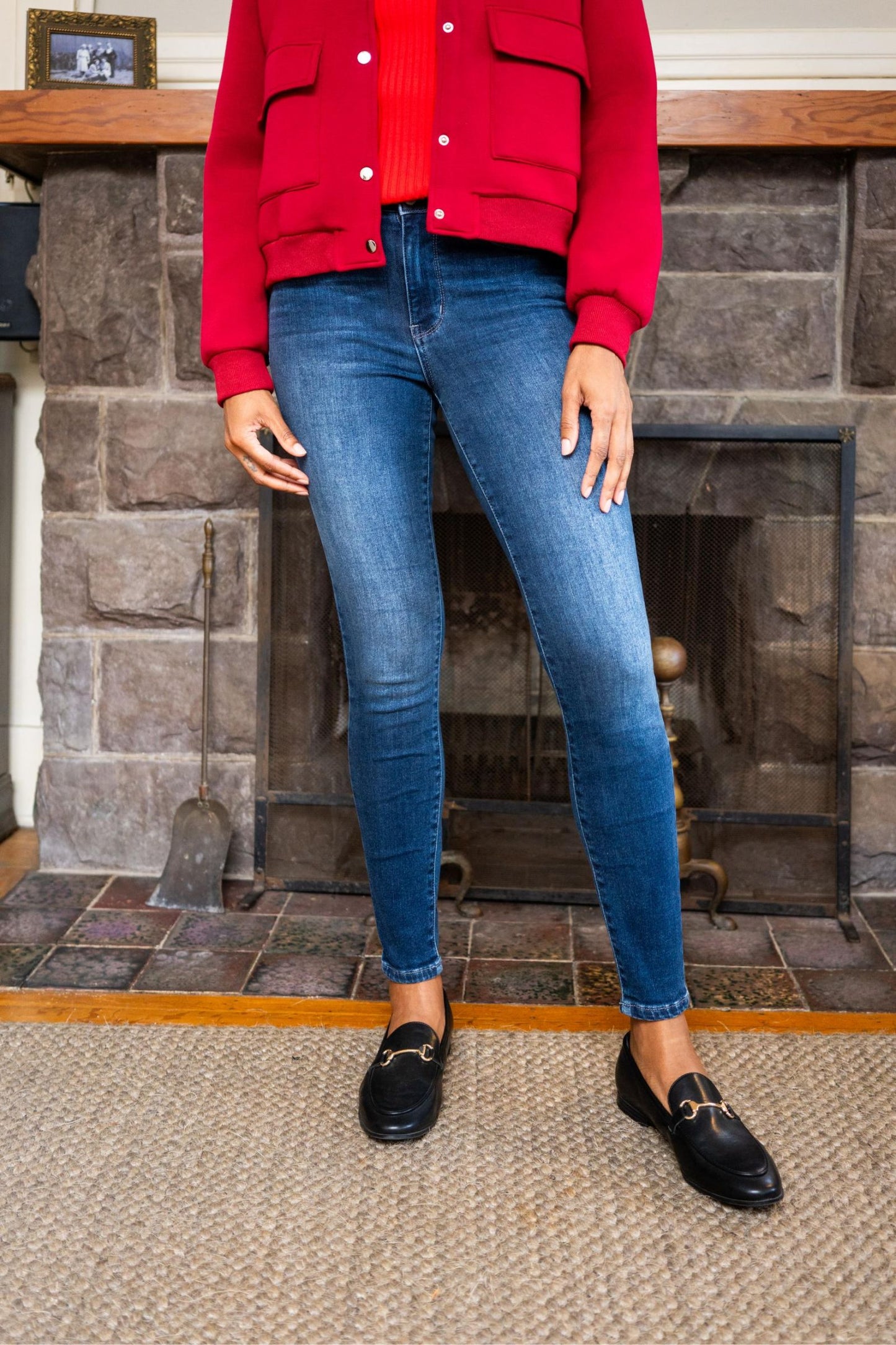 High waist thermal skinny Judy Blues