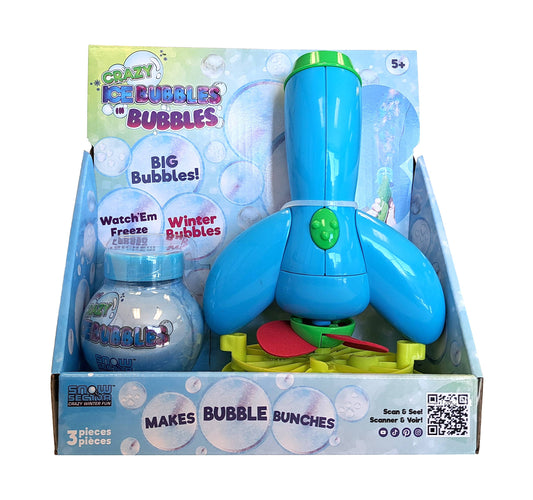 Crazy Ice Bubbles in Bubbles Blower & 3.5 oz solution
