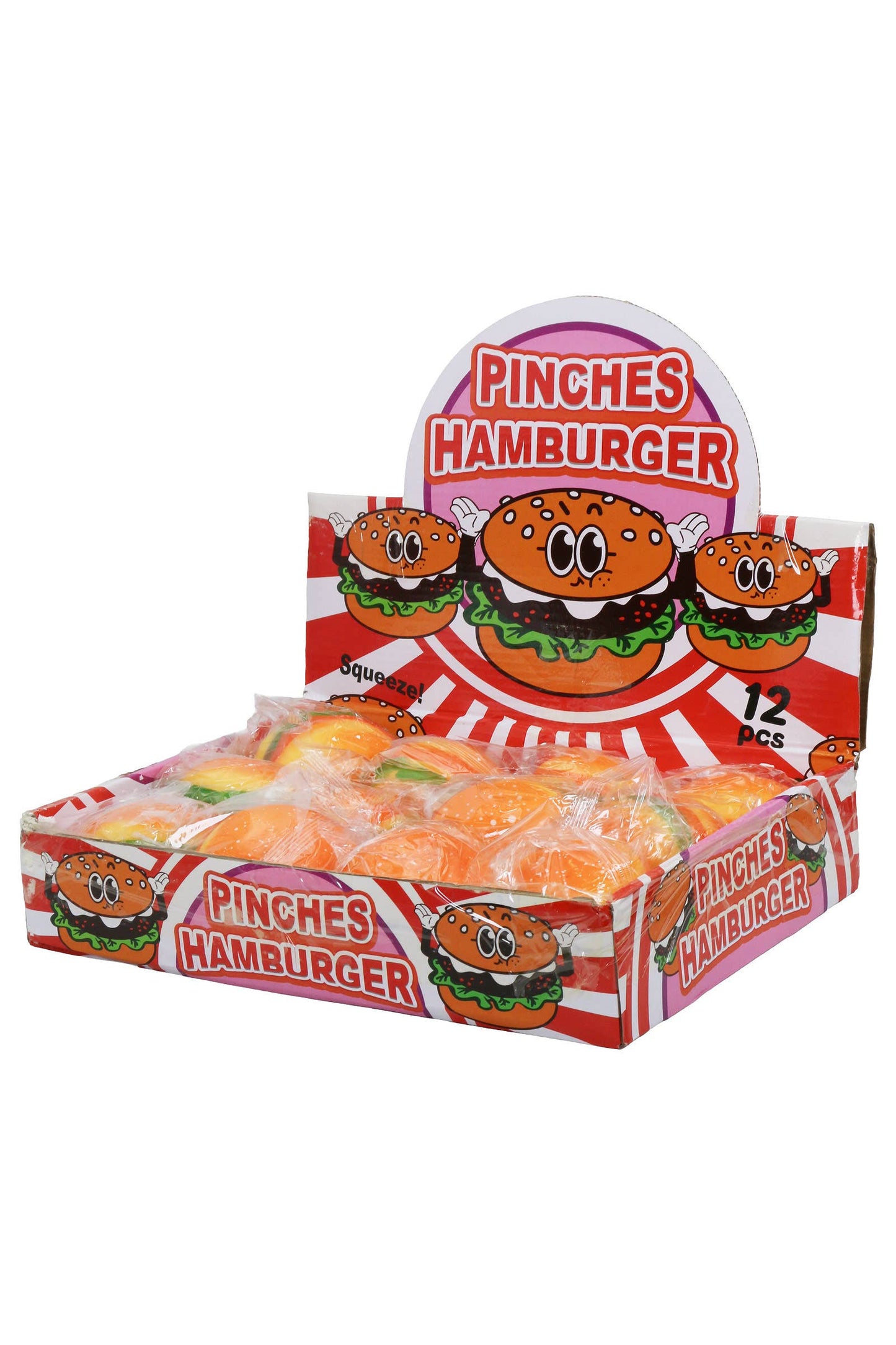 Realistic Hamburger Fluffy Slime Filled Squishy EST Arrival Mid Aug