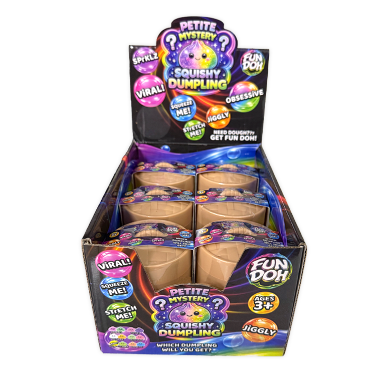 Pre-Order Squishy Mystery Mini Petite 2.5" Dumpling Toy EST Arrival June 10th