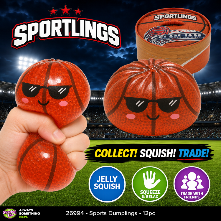 Fun Doh Sports Dumpling Squishy
