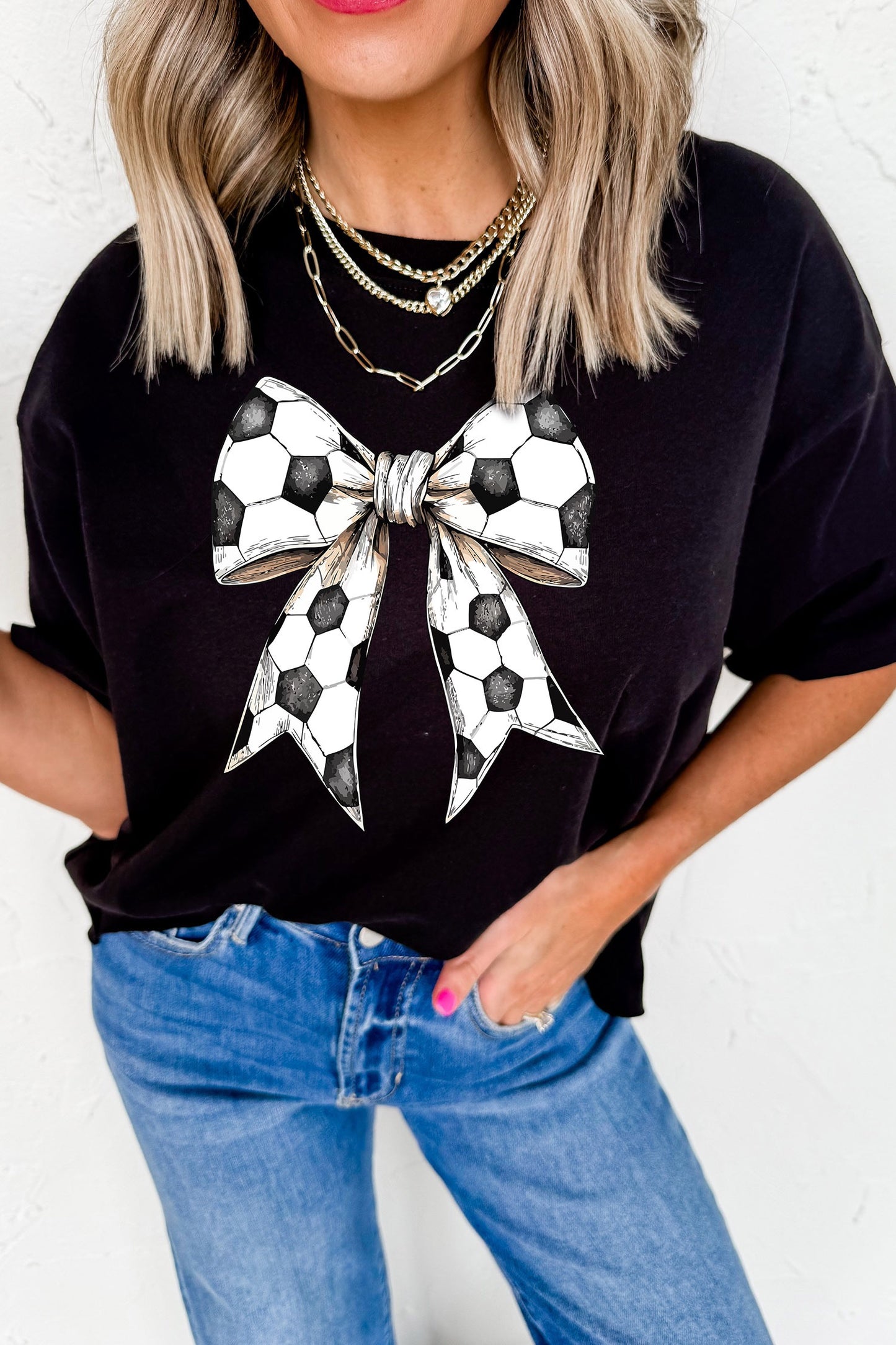 Soccor Bow Tee