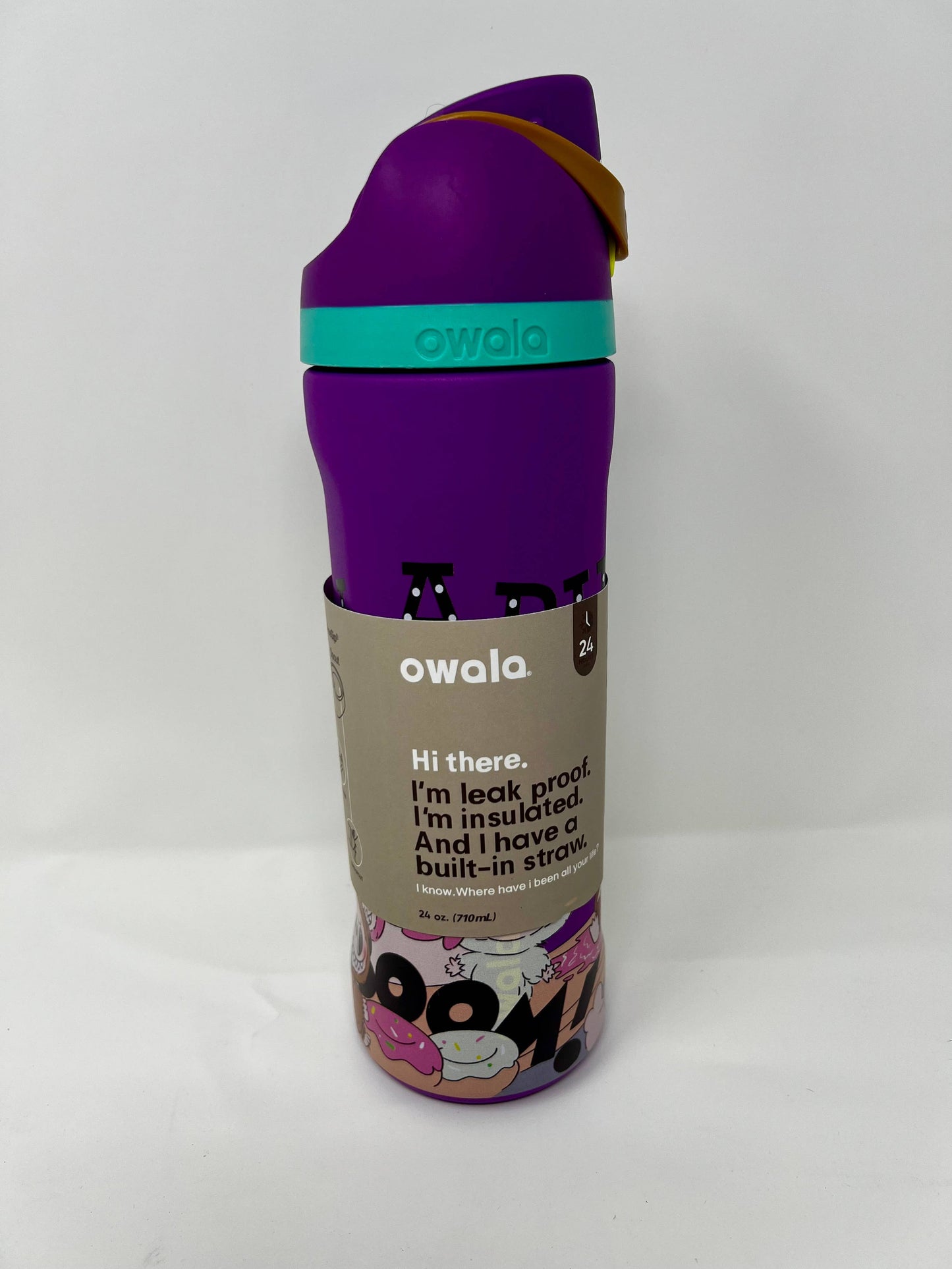 Monster Printed Owala Bottle