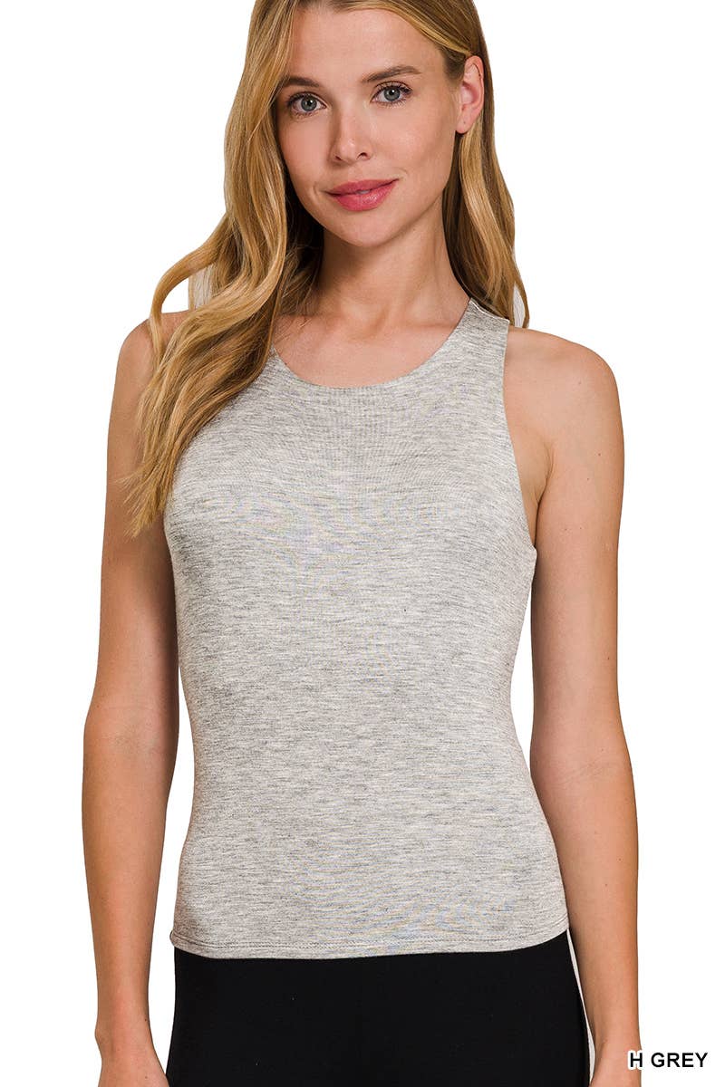 ', Premium Rayon Double Layered  Tank Top