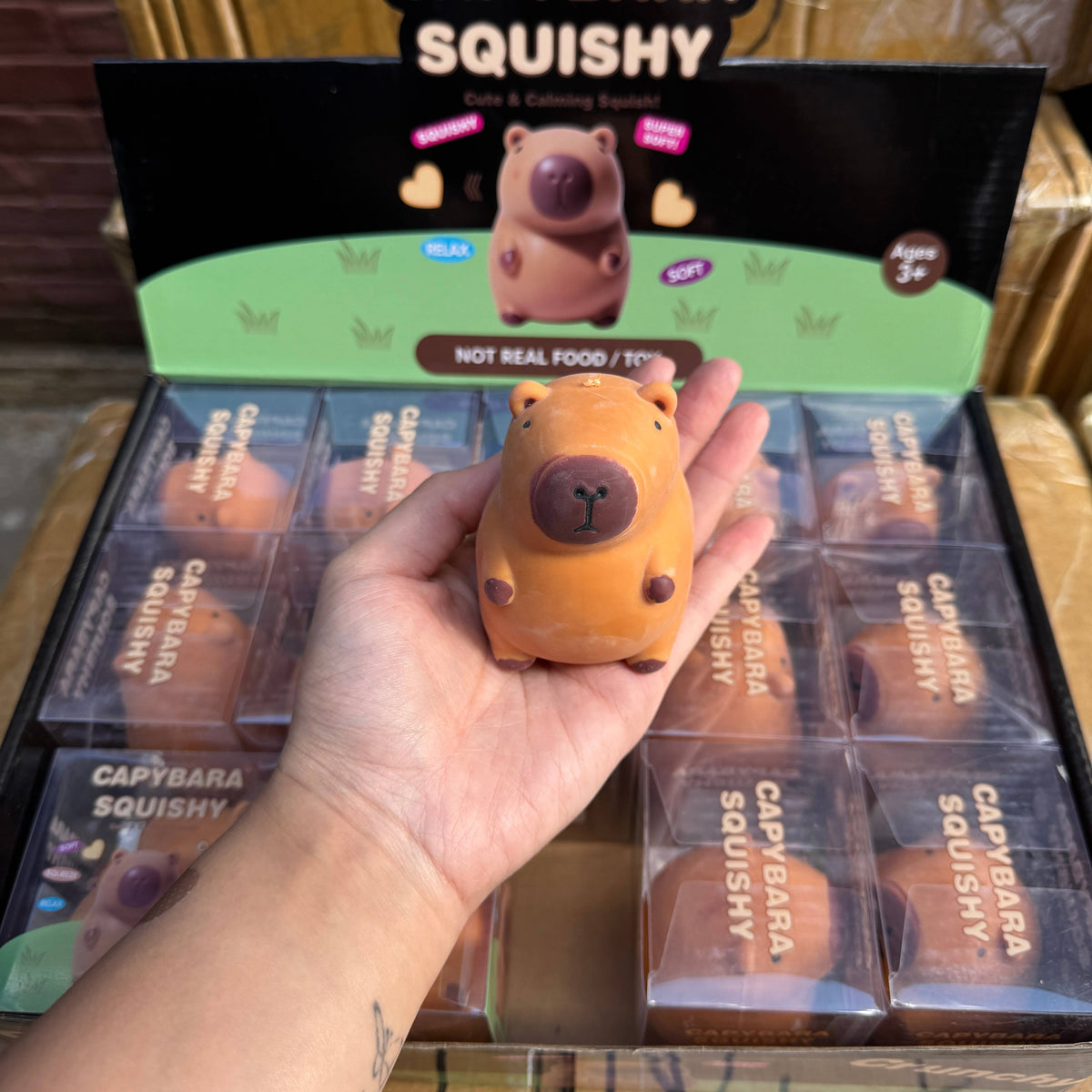 Crunchy Capybara Squishy