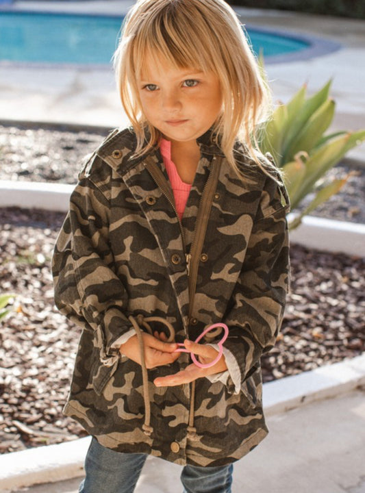 Youth Oddi Camo Jacket