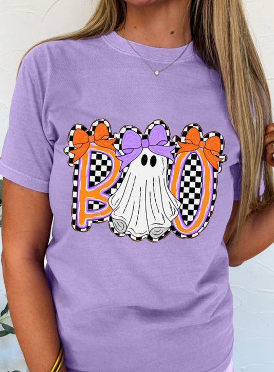Boo N Purple Tee