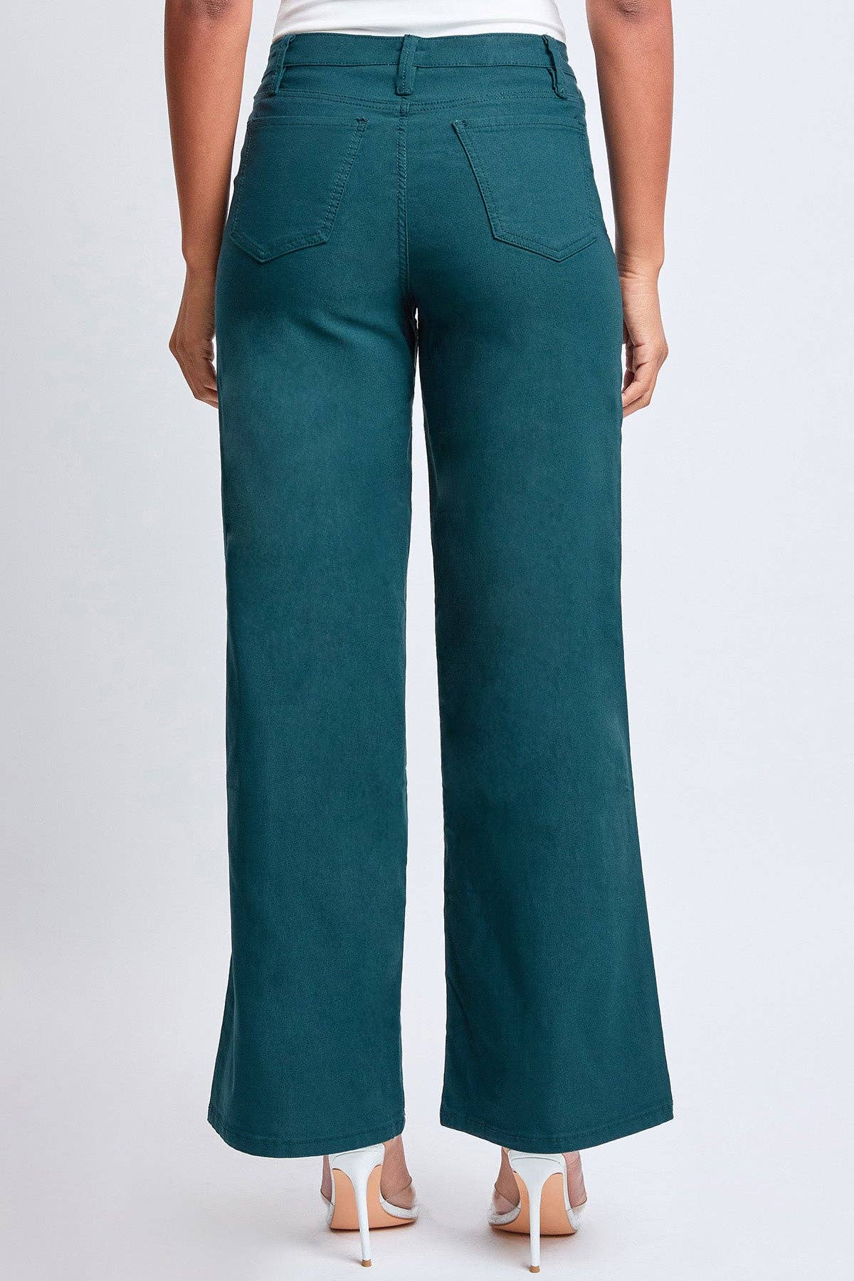Hyperstretch High Rise Wide Leg