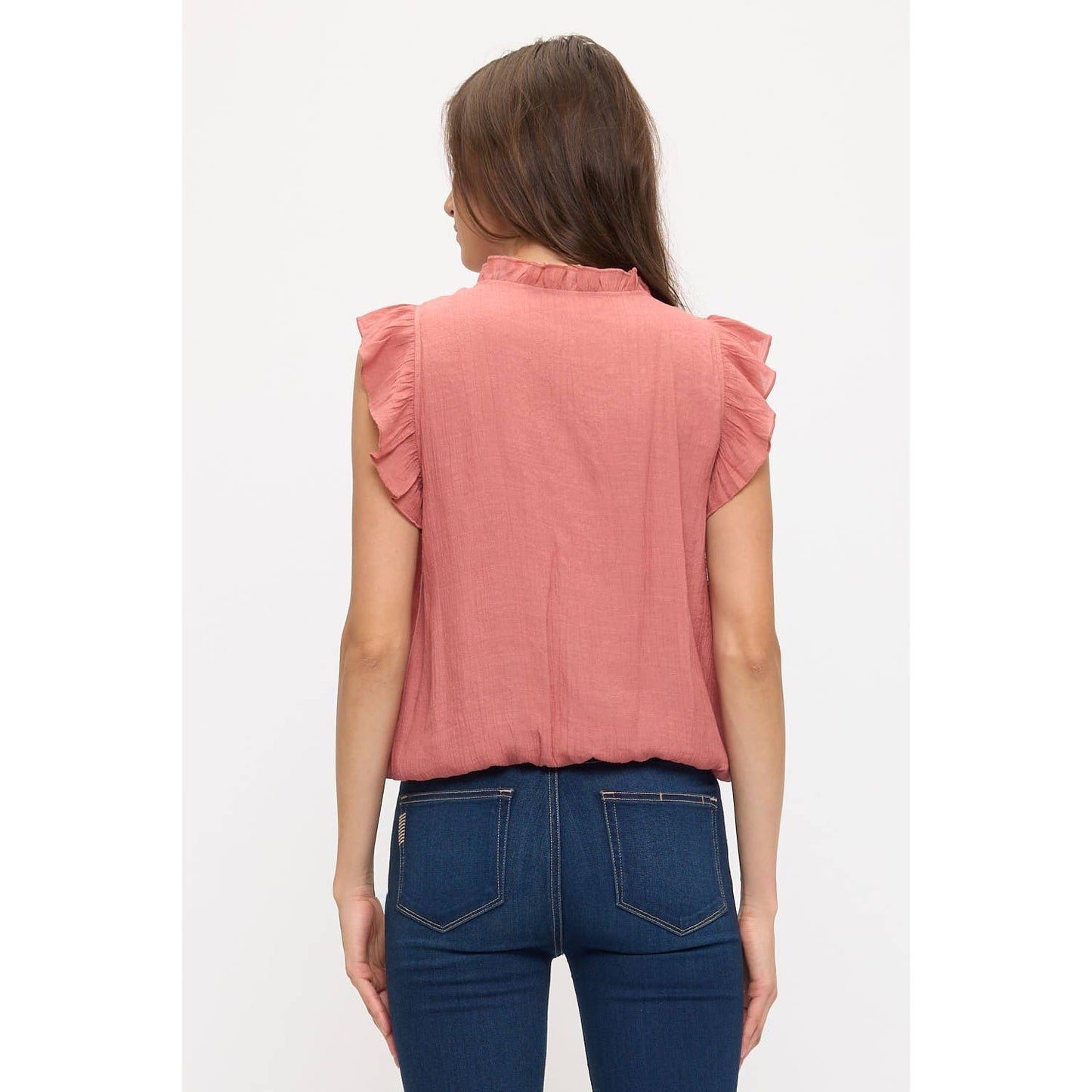 BOHO CROCHET SMOCKING TANK