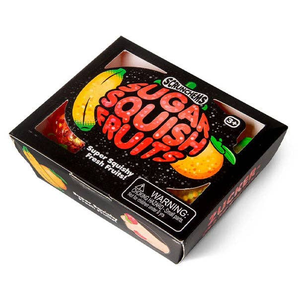 Scrunchems® Sugar Squish Fruits Squishy | 3-Piece Glitter Oct 10th PREORDER