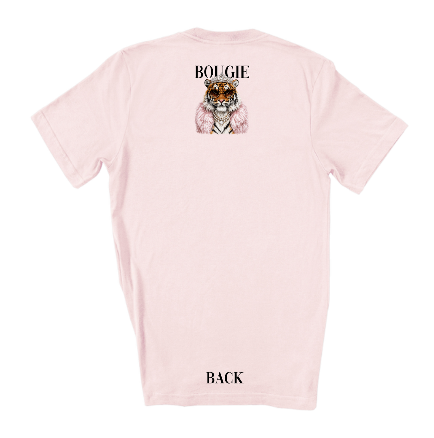 Tyson the Bougie Tiger Glam Rhinestone Graphic CARAZY Blingy Tee