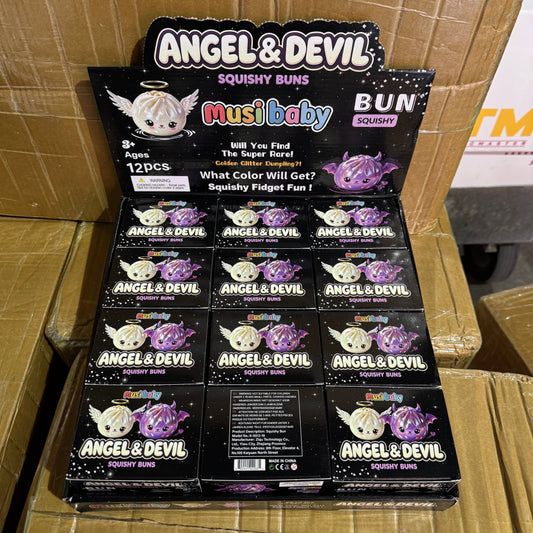 Angel and Devil Glitter Gel Dumpling
