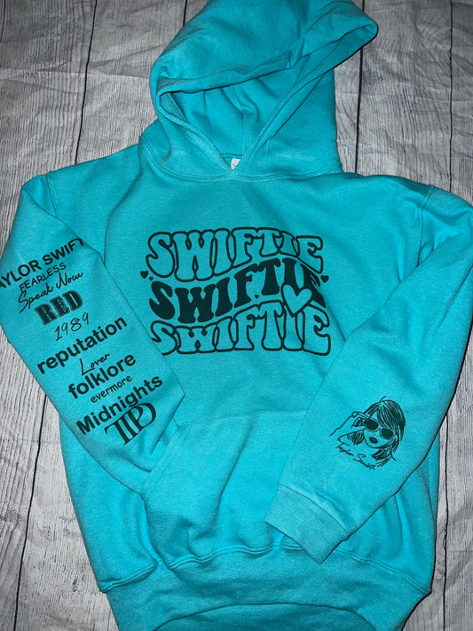 Youth Swiftie blue Hoodie