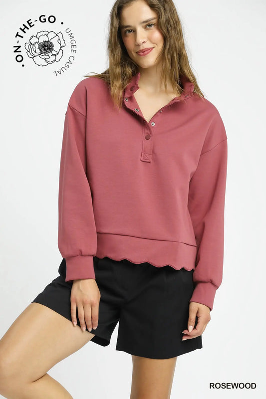 Sale Scallop Spring Crew