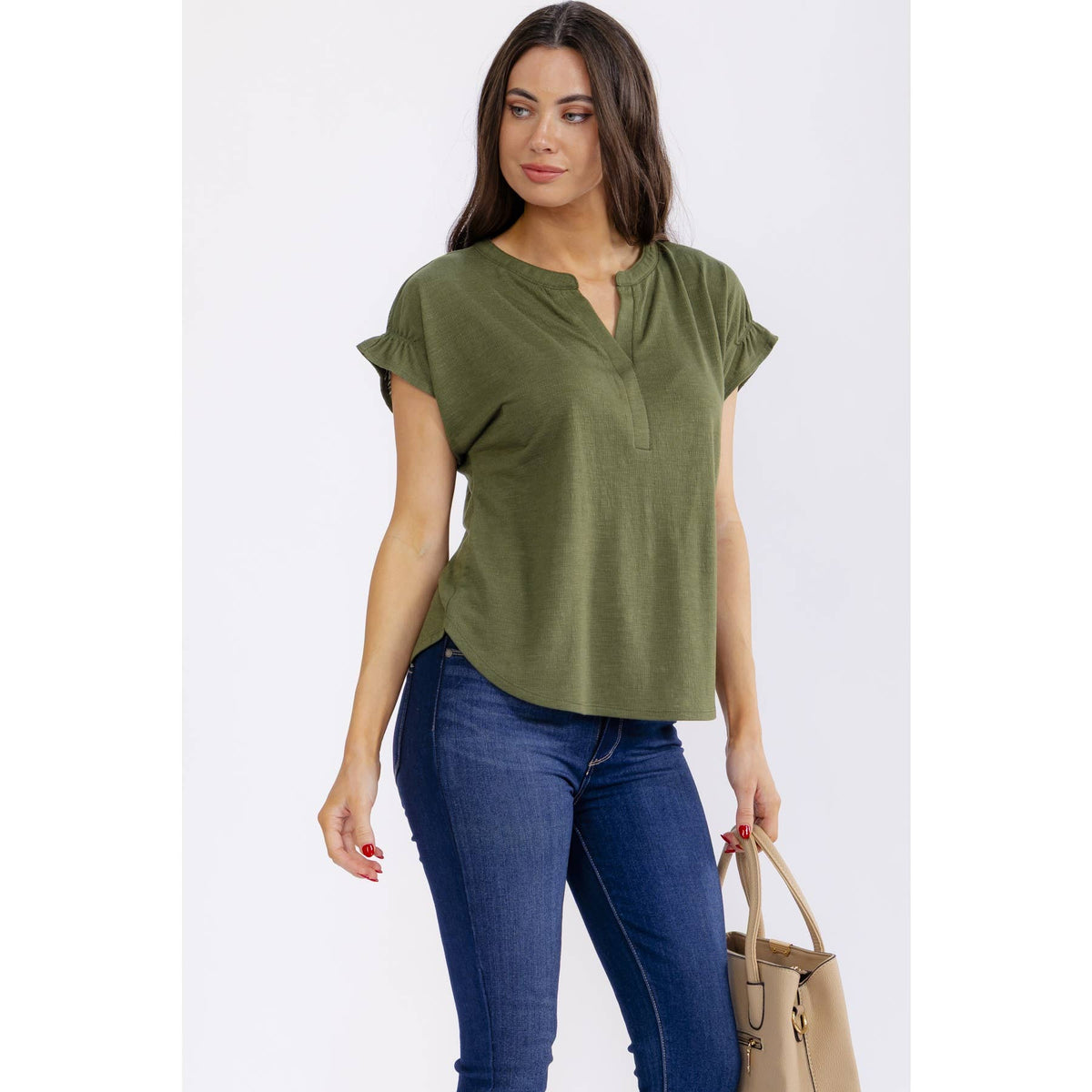 SPLIT NECK DOLMAN