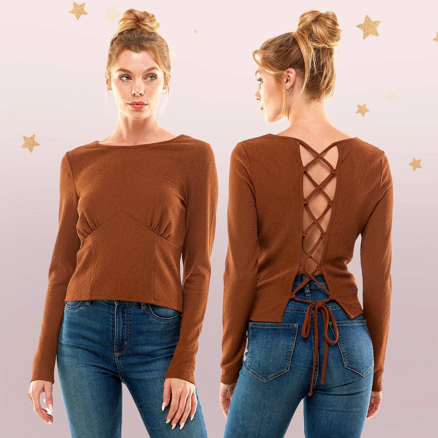 Show Some Back  Sassy Top