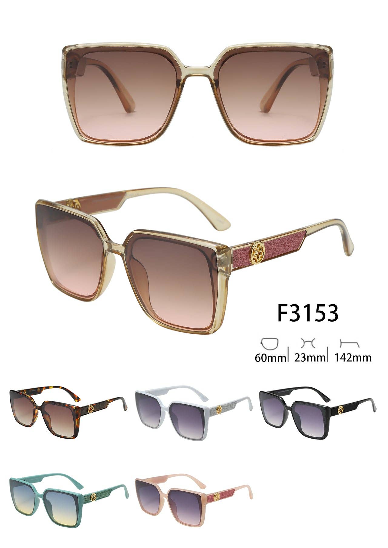 Glitter Star Sunglasses