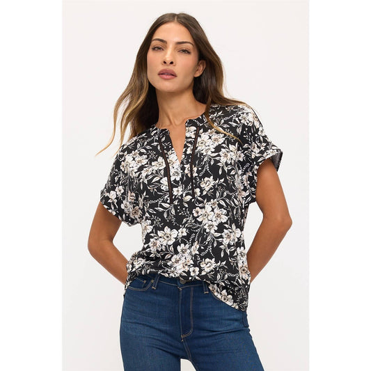 FLORAL PRINT DOLMAN