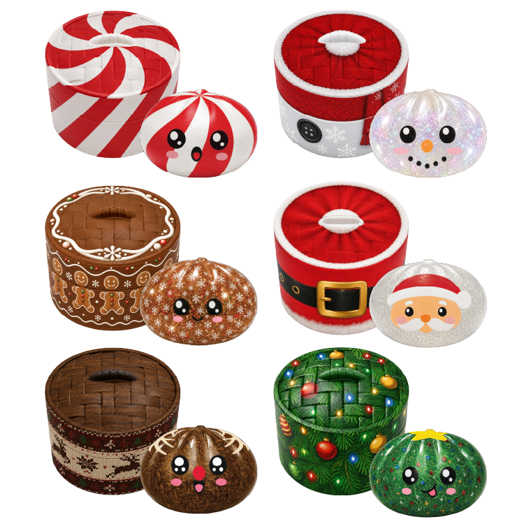 Fun Doh Petite (Mini) Squishy Christmas Dumpling Oct 25th ship