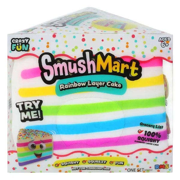 Pre Order Giant Rainbow Cake Slice Squishy EST Arrival Nov 20th