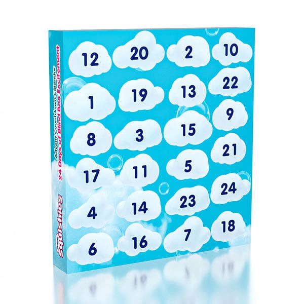 ARRIVES NOV 10th-Sugar Squishies® Mini Maltose Fidget Toys 24-Day Advent Countdown Calendar