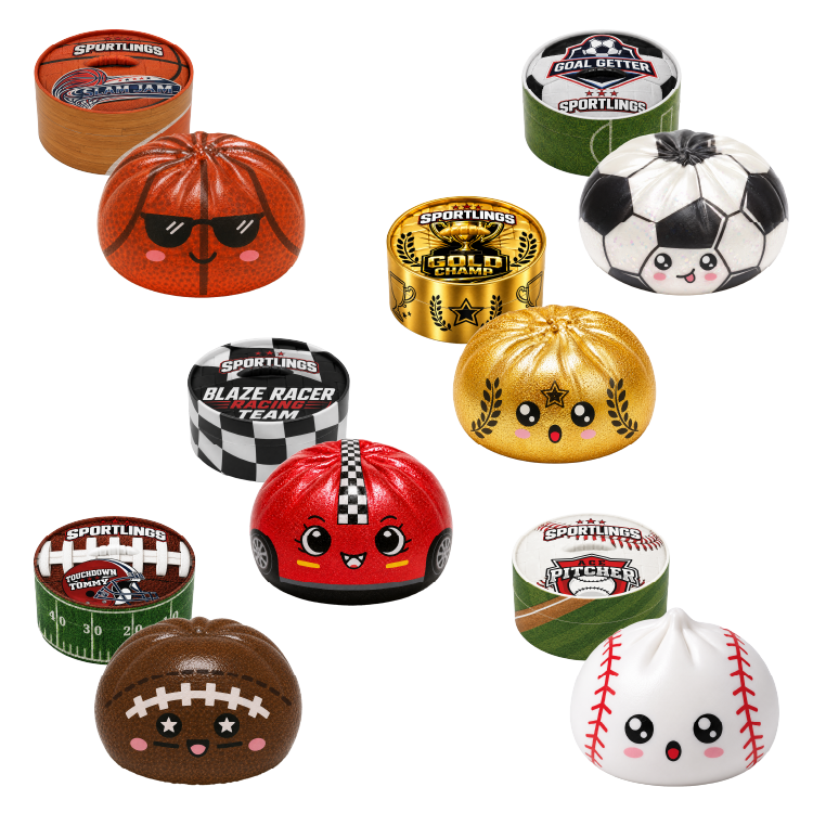 Fun Doh Sports Dumpling Squishy
