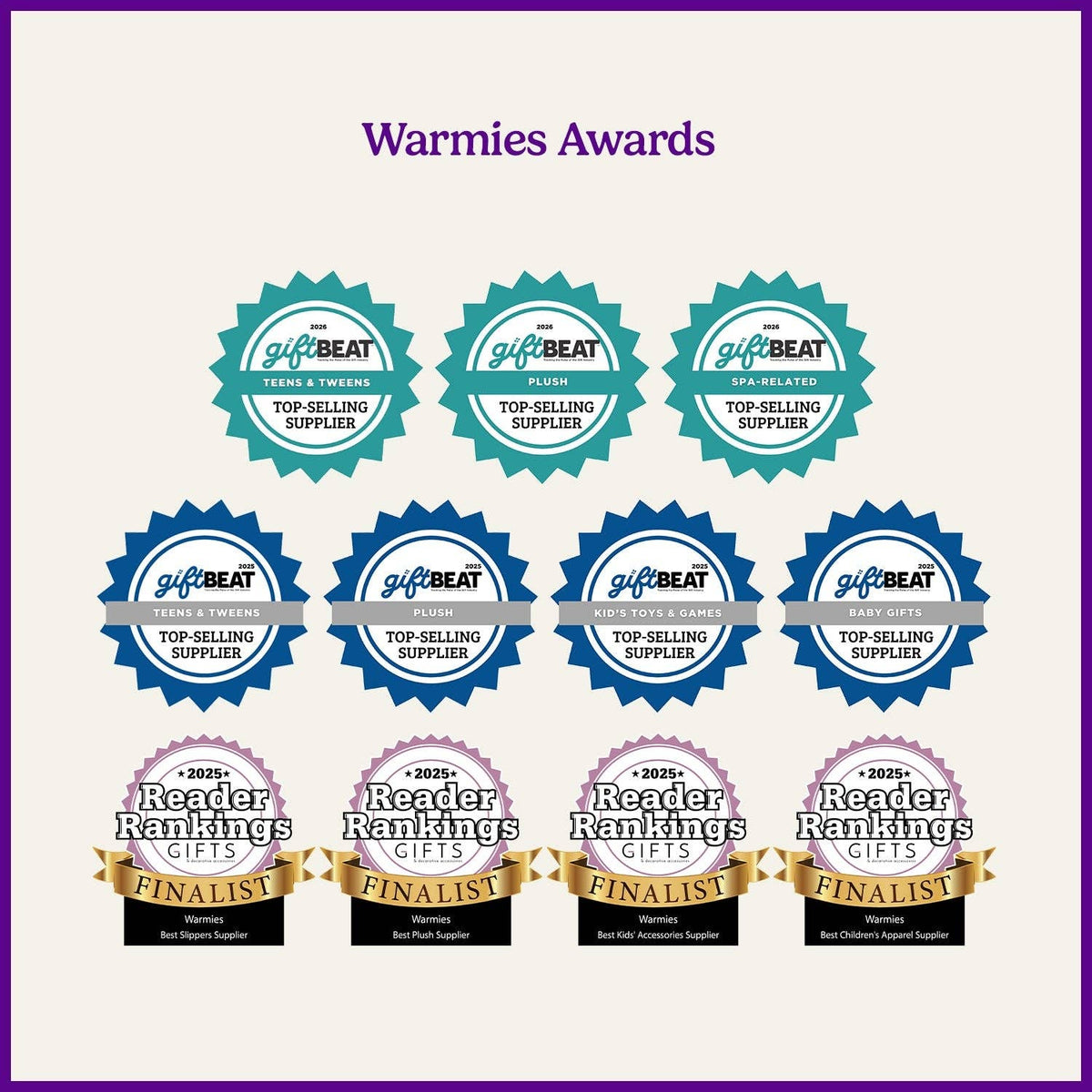 Goat Warmies Heatable Plush Warm Friend Microwave 13 inch Weighted lavender scented