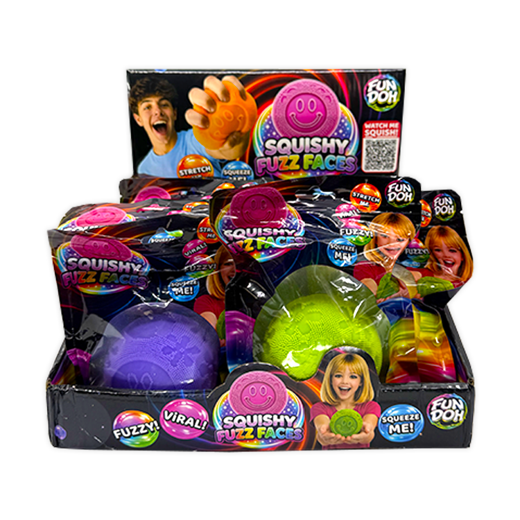 Fun Doh Fuzzy Face Squishy SHIPS OCT 20th